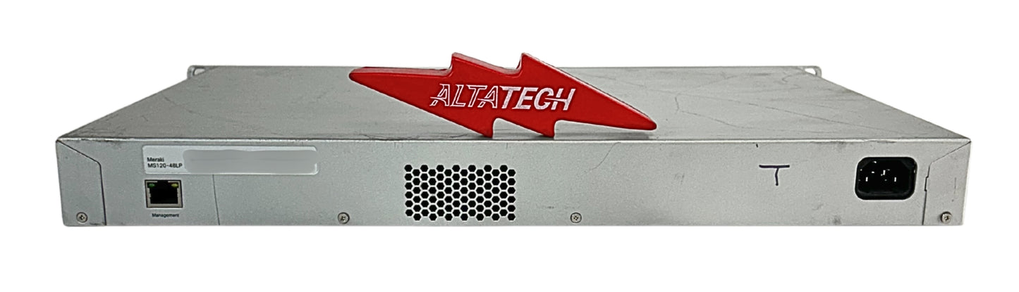 Cisco MS120-48LP-HW MS120-48LP 1G L2 Cld Managed 48x GigE 370W PoE Switch, Used