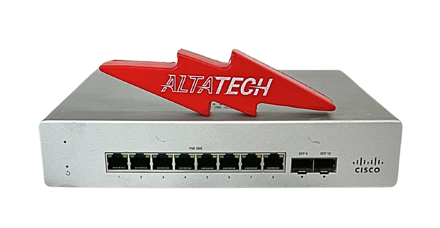 Cisco MS120-8FP MS120-8FP 1G L2 CLOUD MANAGED 8x1G, Used
