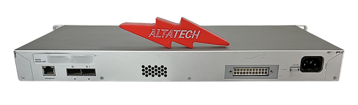 Cisco MS225-24P-HW Cisco Meraki MS225-24P-HW 24x 1GB PoE+ RJ-45 4x 10GB SFP+, Used