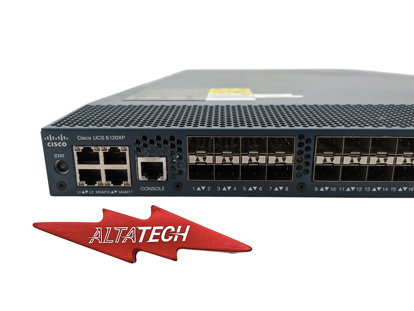 Cisco N10-S6100_2 N10-S6100 UCS 6120XP 20-Port 10Gbps SFP+ Fabric Interconnect Switch, Used