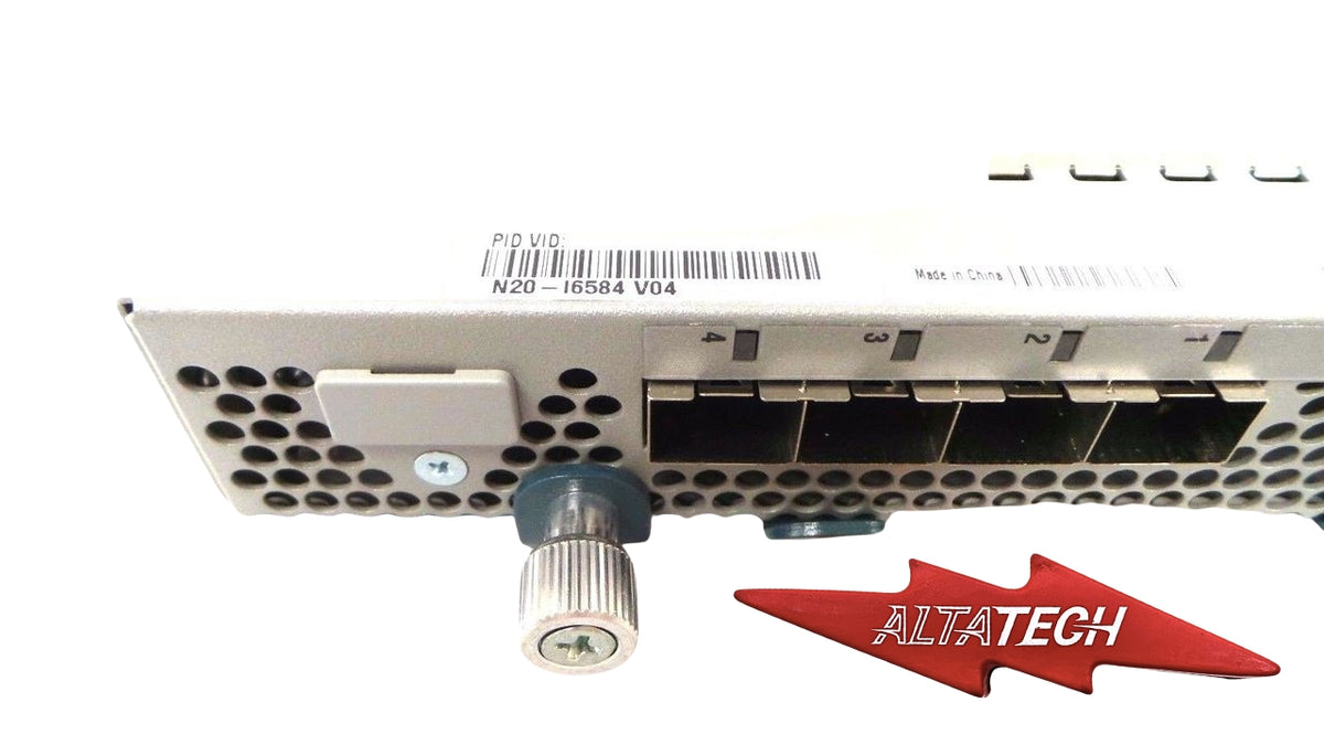 Cisco N20-I6584 4-Port Fabric Extender Expansion Module, Used