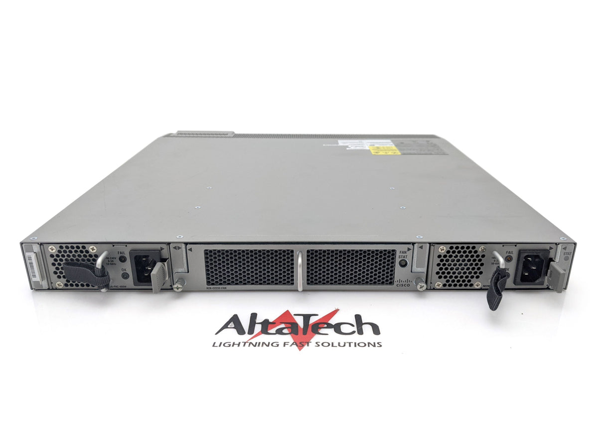 Cisco N2K-C2232TM-10GE Nexus 2232TM 32-Port 1/10GBASE-T SFP+ Fabric Extender Switch, Used