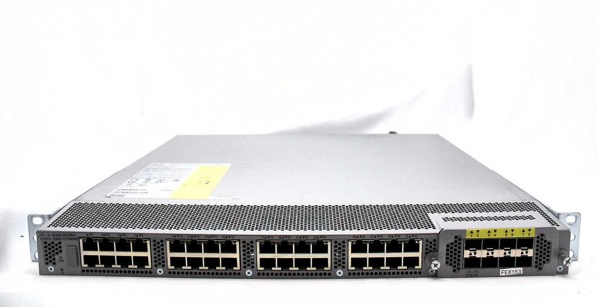 Cisco N2K-C2232TM-E-10GE N2K-C2232TM-E-10GE (32X1/10GT+8X10), Used