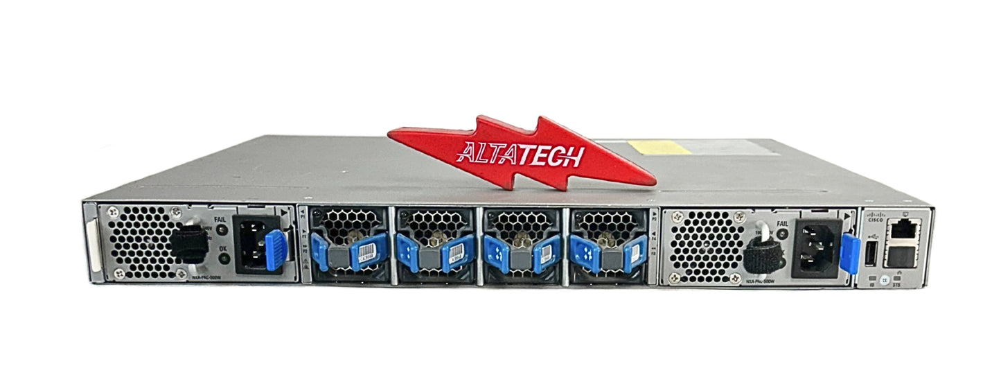 Cisco N3K-C3172TQ-XL Nexus 3172TQ 48x10GT 6 QSFP+ Port Switch, Used