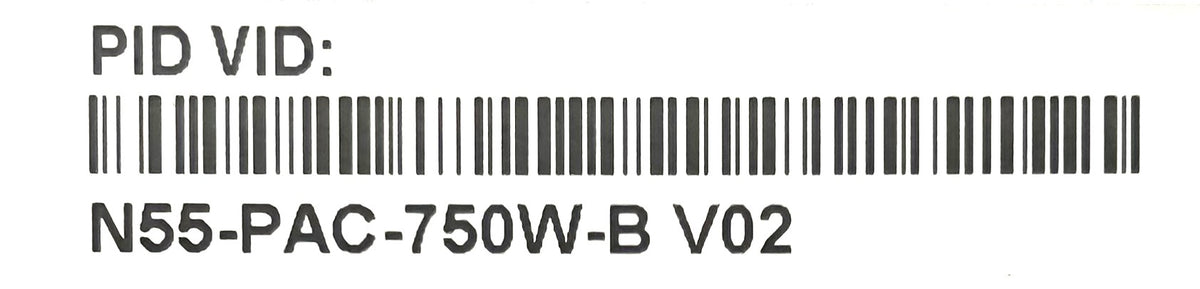 Cisco N55-PAC-750W NEXUS 5548P/5548UP PSU FRONT-TO-BACK, Used