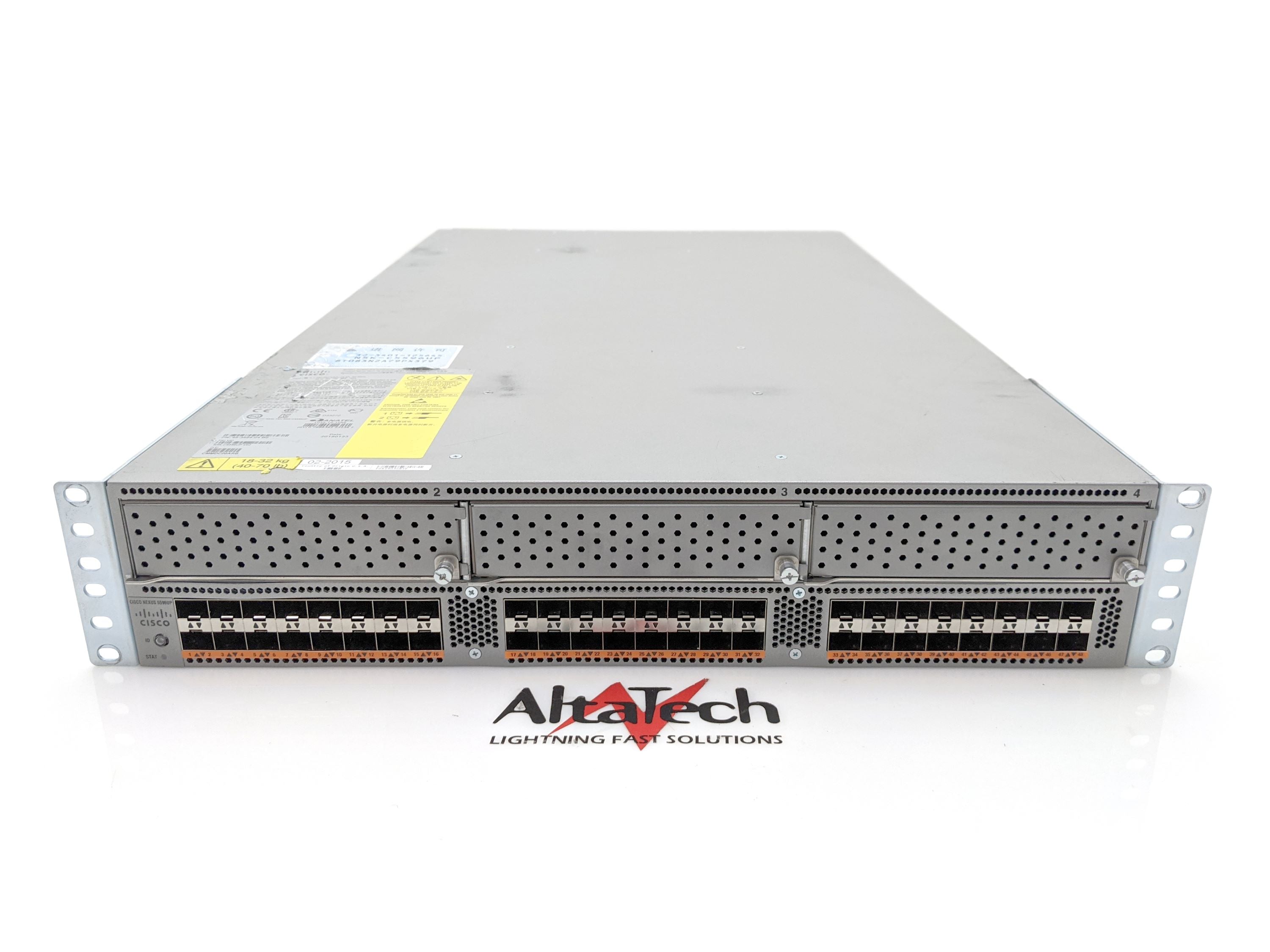 Cisco Nexus 5596UP 48-Port 10G Switch N5K-C5596UP-FA, Ethern
