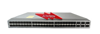 Cisco N9K-C93180YC-FX Nexus 9300 48 Ports 1/10/25G, 6p 40/100G, MACsec**Port 33 & 36 have damaged SFP retainer clips**, Used