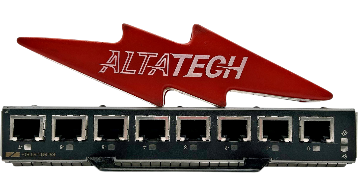 Cisco PA-MC-8TE1+ 8-PORT MULTICHANNEL T1 PA, Used