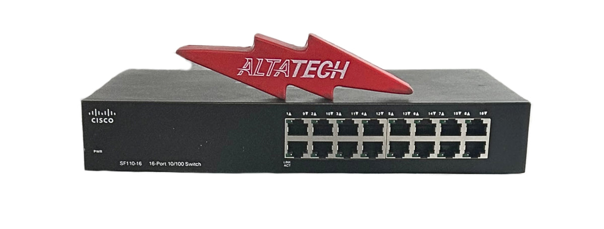 Cisco SF110-16 16-Port 10/100MB/S Unmanaged Switch, Used