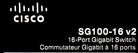 Cisco SG100-16 Small Business SG100-16 V2 Unmanaged Switch, Used