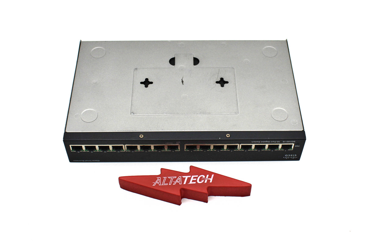 Cisco SG100-16 Small Business SG100-16 V2 Unmanaged Switch, Used