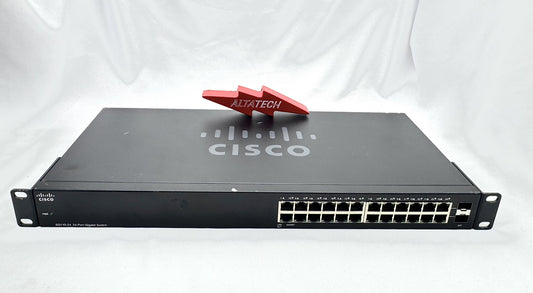 CISCO SG110-24 SG110-24HP 24-Port PoE Gigabit Switch, Used