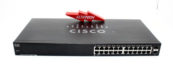CISCO SG110-24 SG110-24HP 24-Port PoE Gigabit Switch, Used