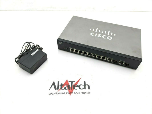 Cisco SG300-10 10-Port Gigabit PoE L3 Managed Switch, Used