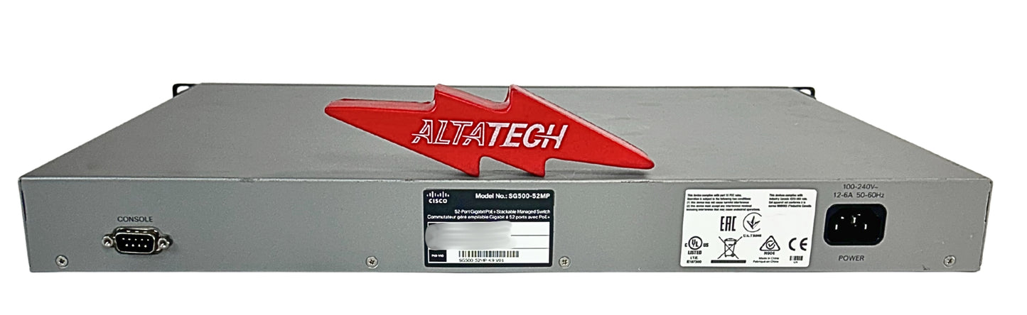 Cisco SG500-52MP SG500-52MP 52P GBMAXPOE+STACKABLE H, Used