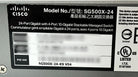 Cisco SG500X-24-K9 Cisco SG500X-24 24-Port GigEthernet Switch w/ 10G upllinks, Used