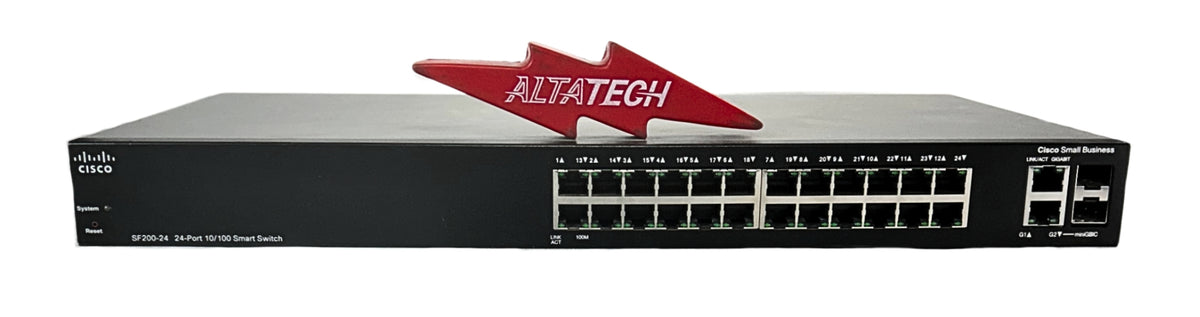 Cisco SLM224GT 24-PORT 10/100 Smart Switch, Used