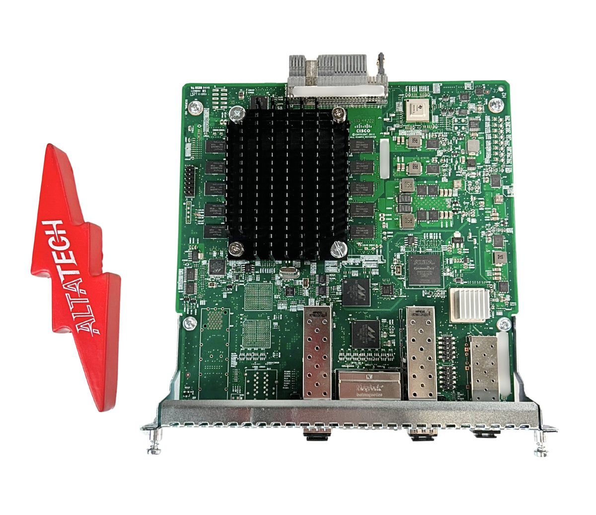 Cisco SM-X-4X1G-1X10G SM-X Mod With 4 Port High Density Dual-Mode GE/SFPP WAN, Used