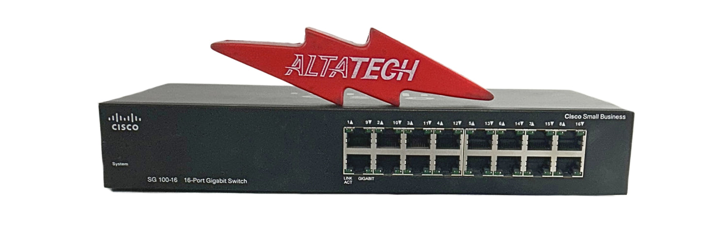 Cisco SR2016T Small Business 16-Port Gb Ethernet Switch, Used