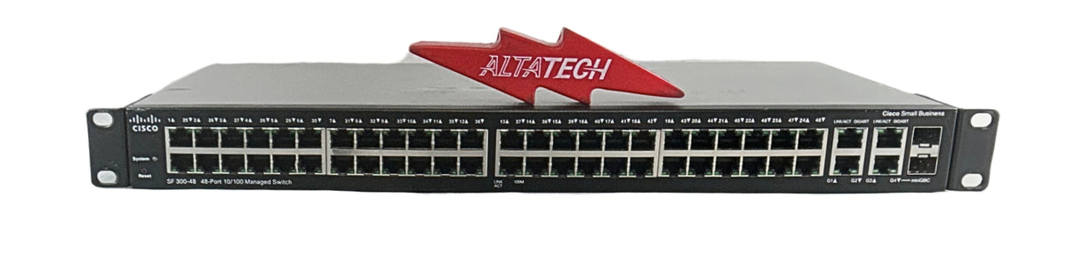 Cisco SRW248G4-K9 SF300-48 Port L3 Managed Switch, Used