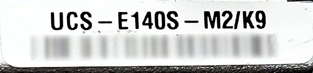 Cisco UCS-E140S-M2/K9 E-SERIES SERVERS SERVICE MODULE, Used