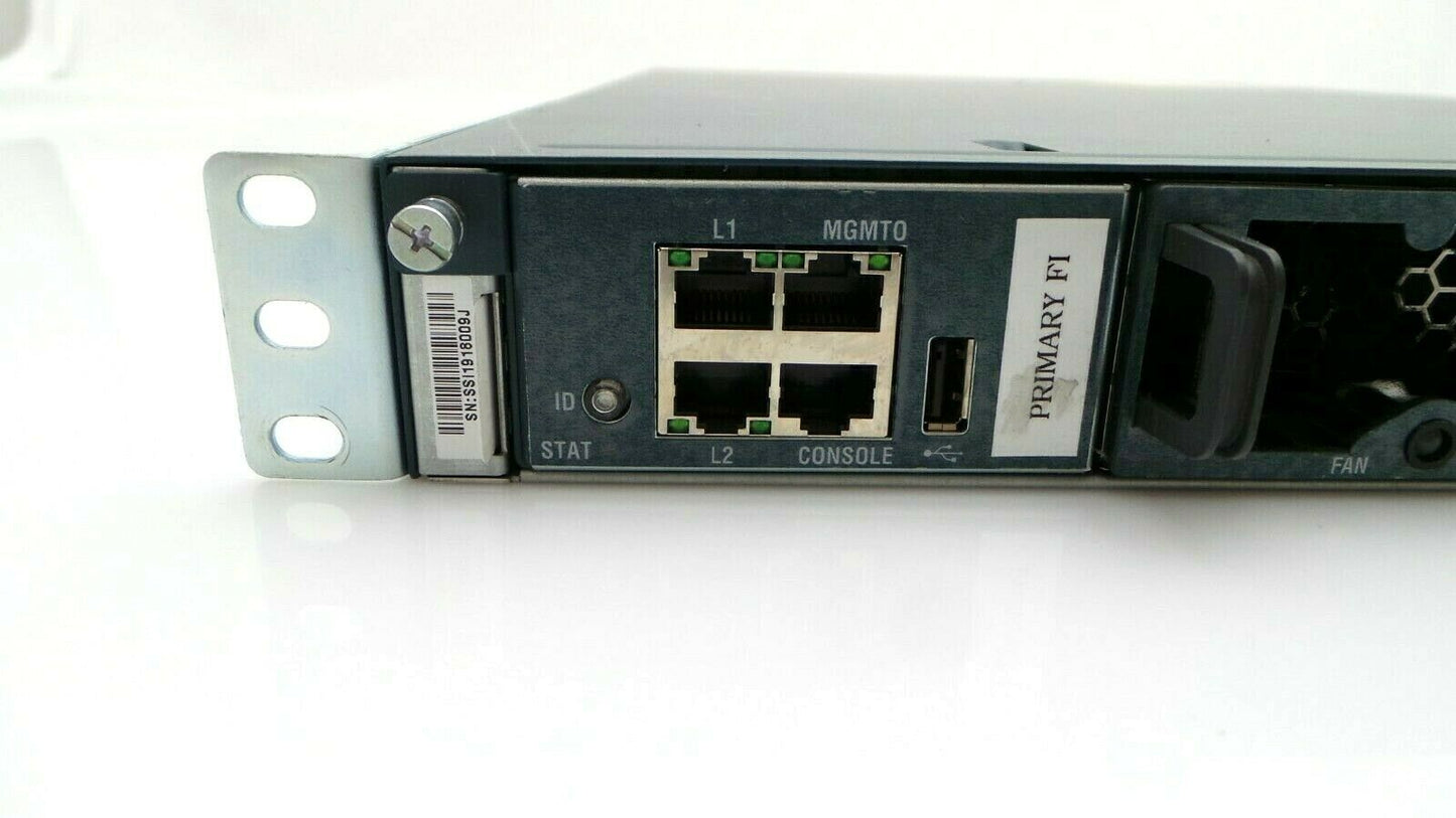 Cisco UCS-FI-6248UP UCS 6248UP 48 port Fabric Interconnect 1RU Switch w/ 2x PSU, Used