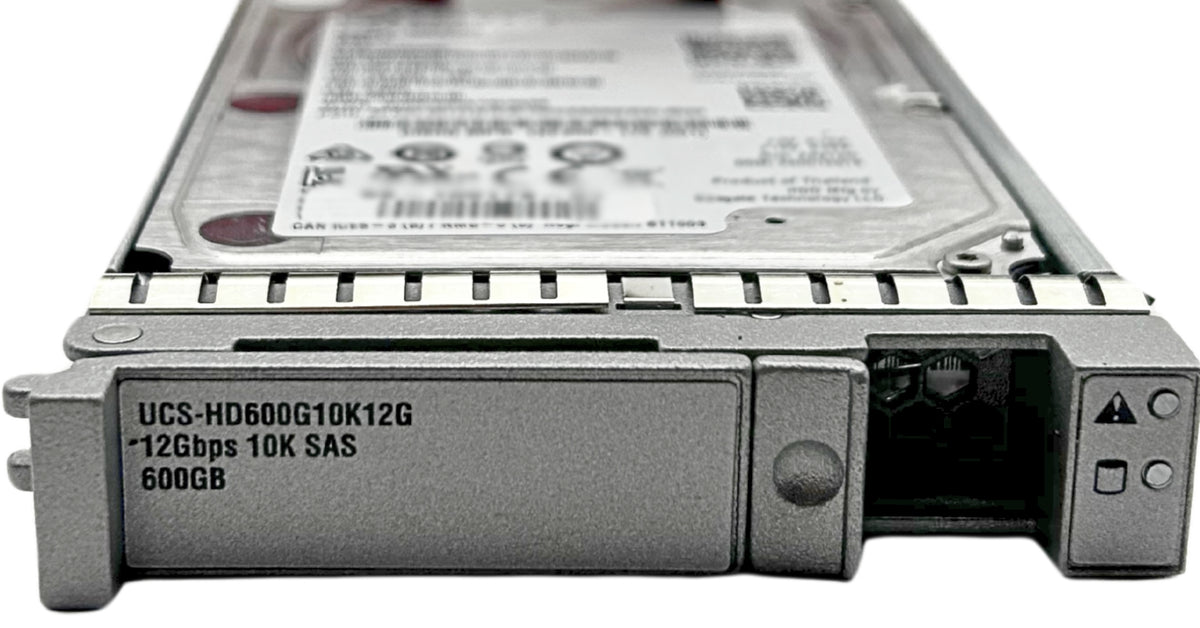 Cisco UCS-HD600G10K12G 600GB 10K 12G SAS 2.5" HDD, Used