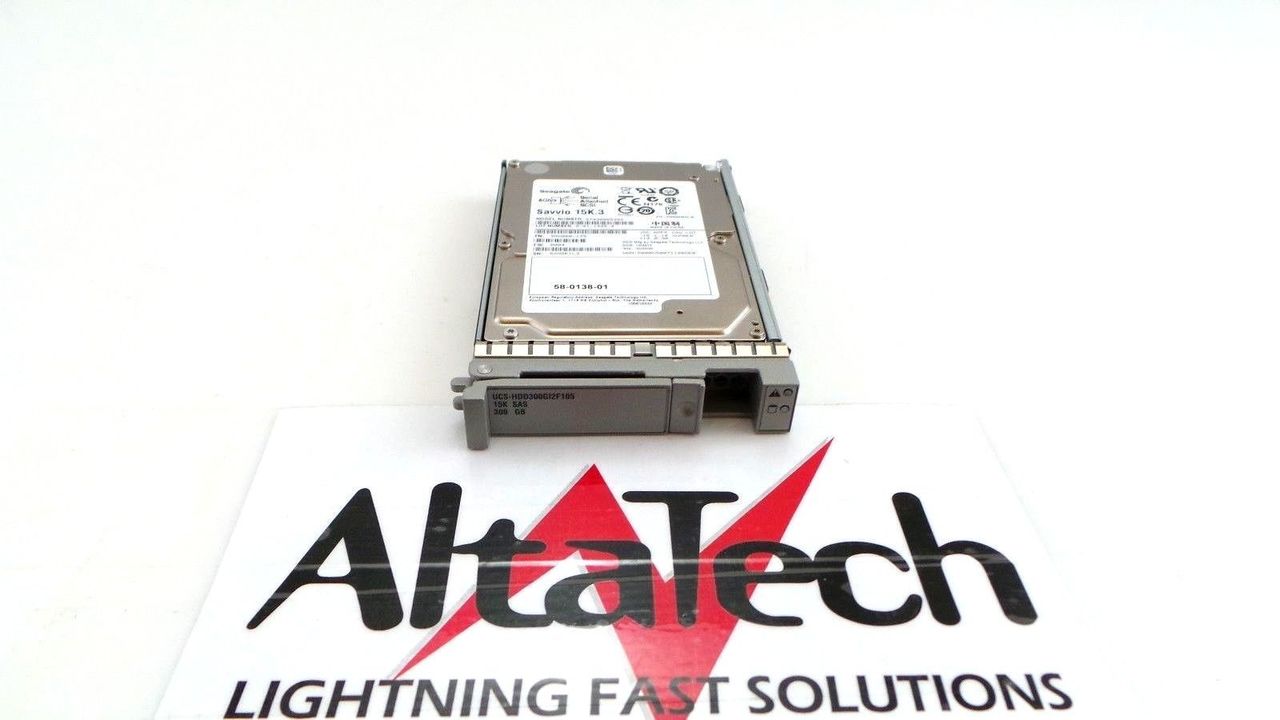 Cisco UCS-HDD300GI2F105 300GB 15K SAS 2.5" Hard Drive, Used