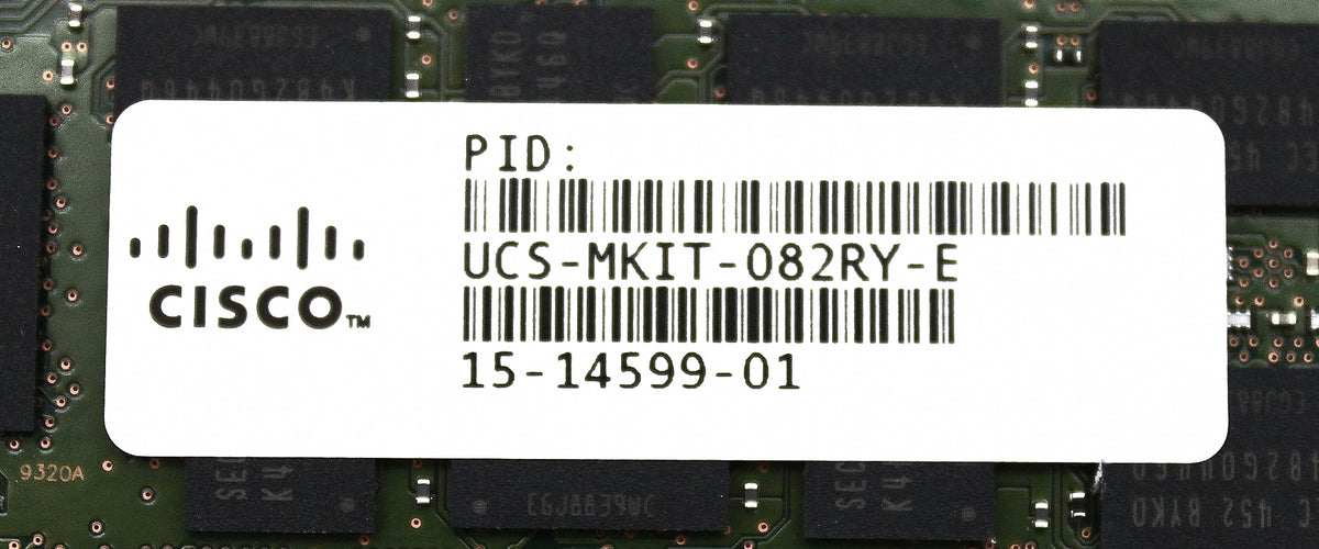 Cisco UCS-MKIT-082RY-E 16GB Kit (2x8GB) PC3-12800 DDR3-1600, Used