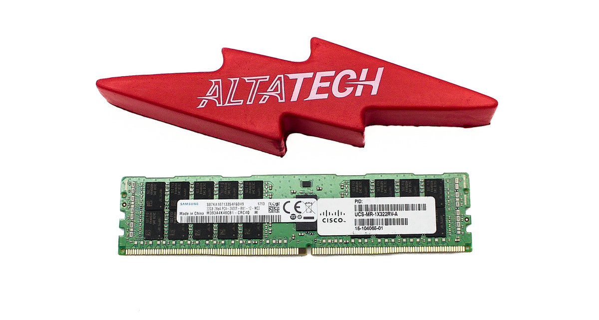 Cisco UCS-MR-1X322RV-A_NEW 32GB PC4-19200T DDR4-2400 2RX4 ECC, New No Box