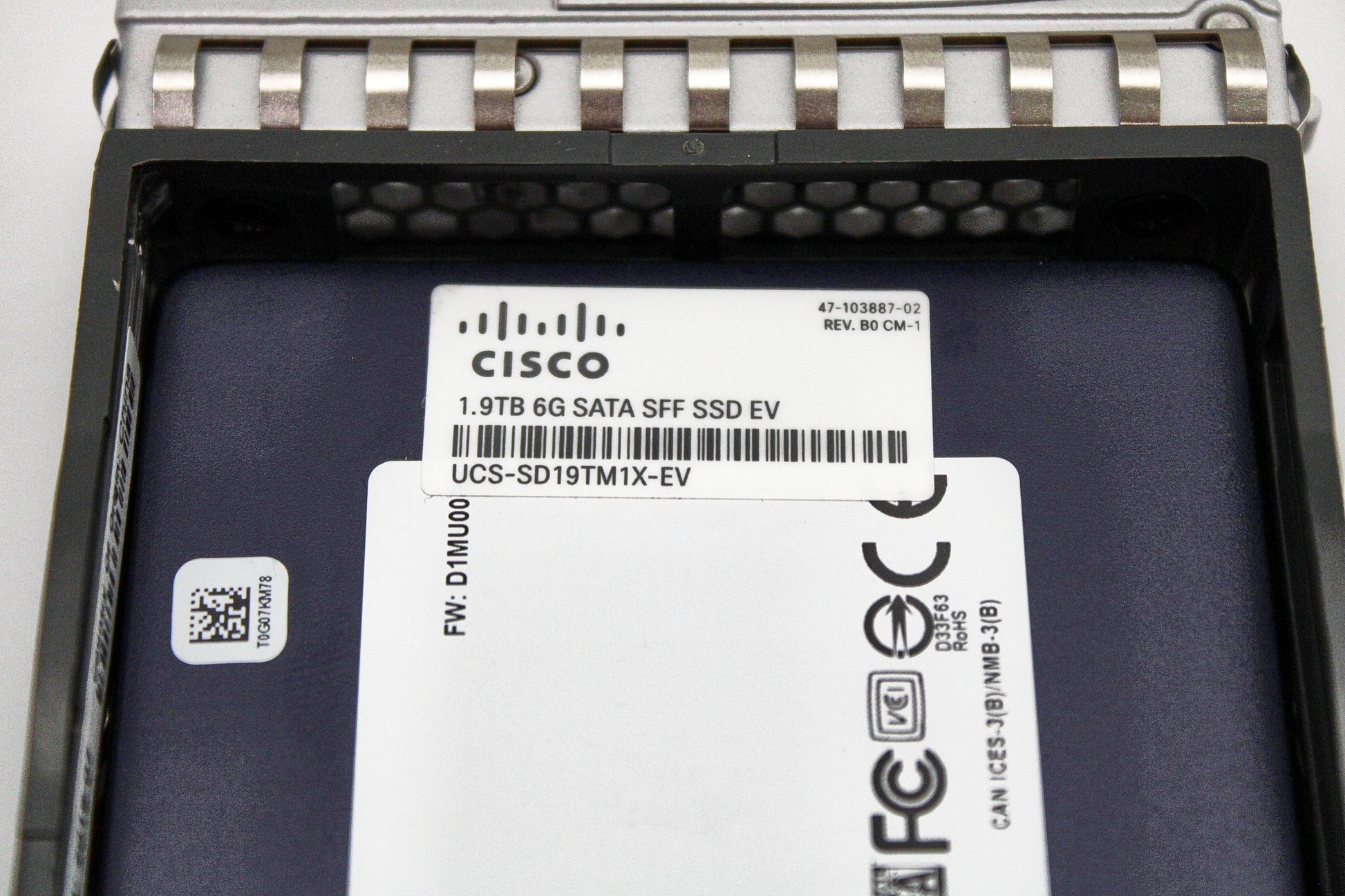 Cisco UCS-SD19TM1X-EV 1.9TB 2.5 inch Enterprise Value 6G SATA SSD, Used
