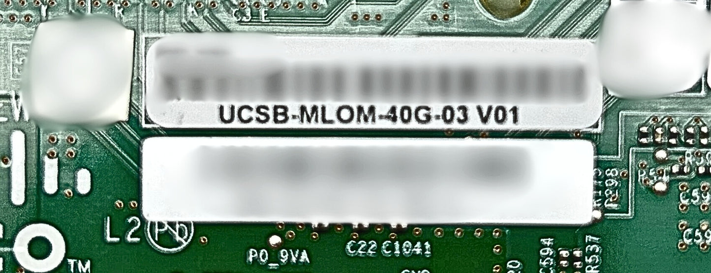 Cisco UCSB-MLOM-40G-03 40GB Network 1340 Virtual Interface Card, Used