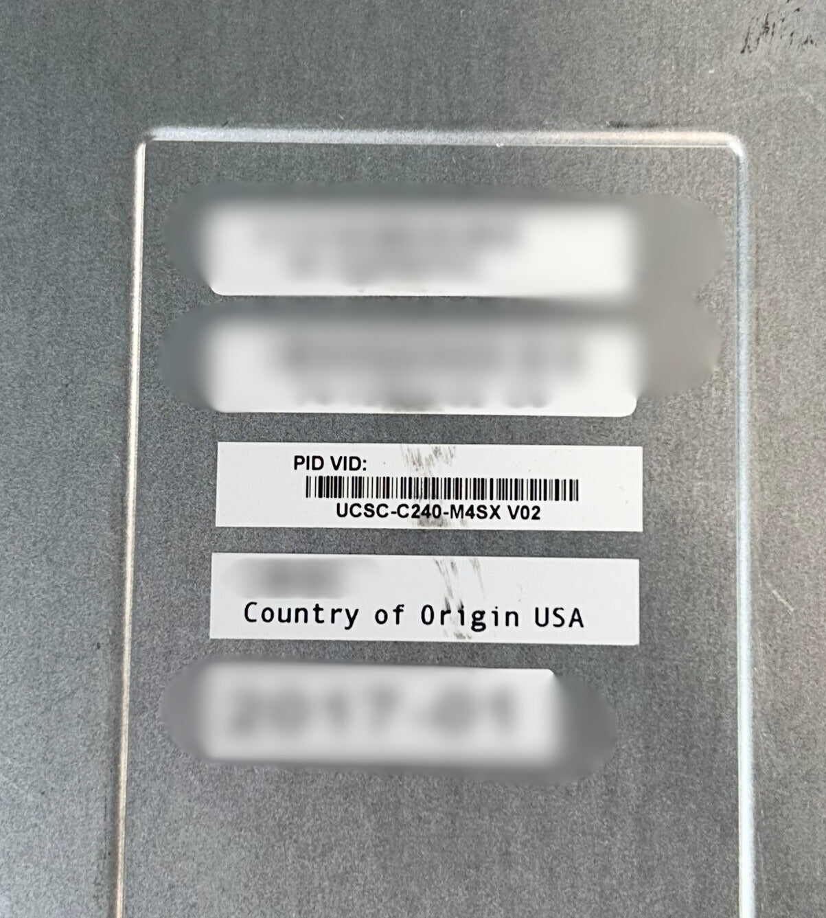 Cisco UCSC-C240-M4SX UCS-C240-M4 SFF BASE 0X0X0, Used