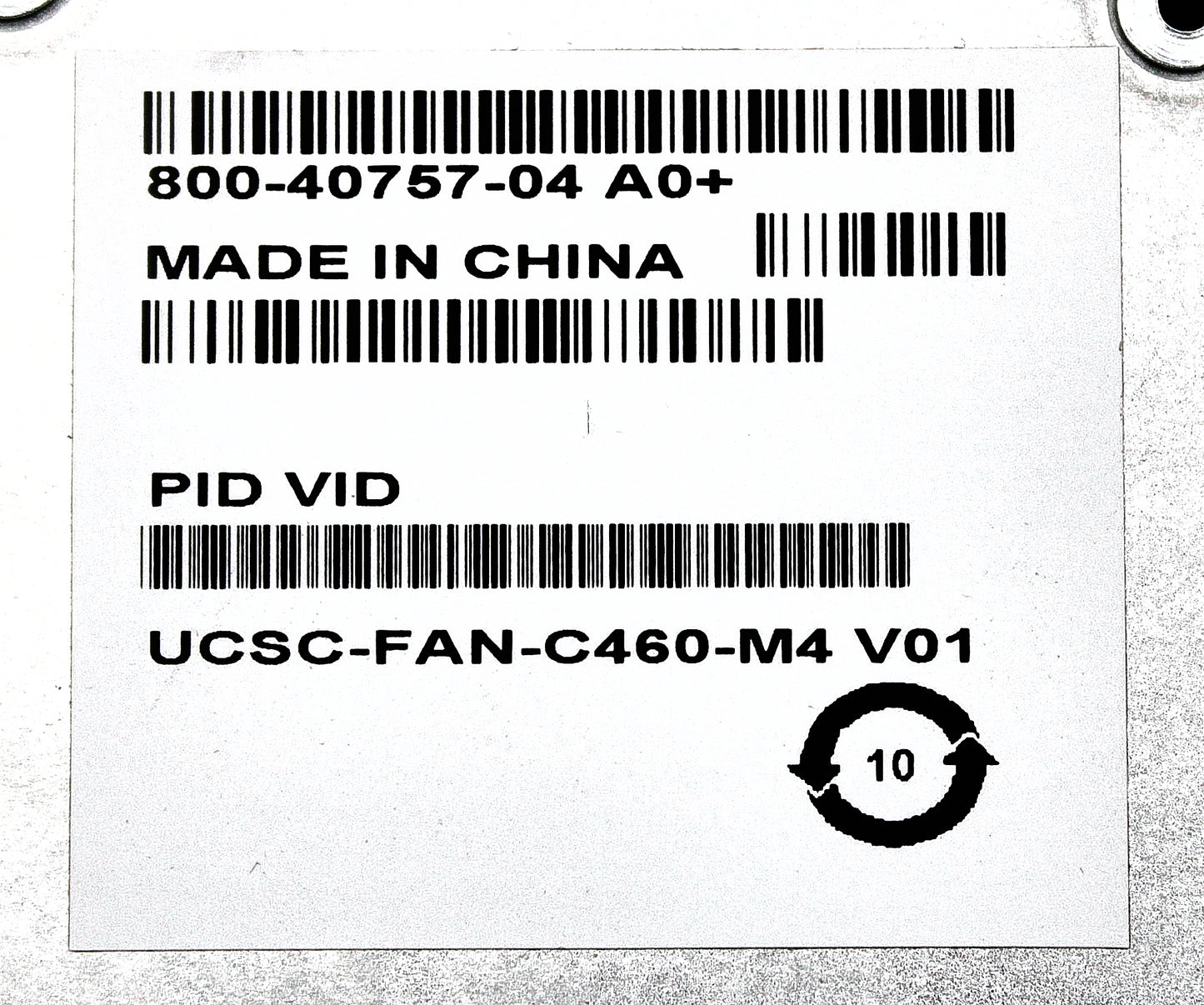 Cisco UCSC-FAN-C460-M4 Fan Assembly for UCSC-C460-M4, Used