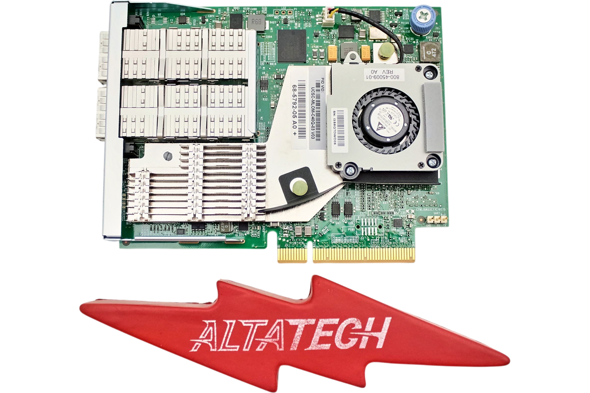 Cisco UCSC-MLOM-C40Q-03 UCS VIC 1387 DUAL 40GB QSFP, Used