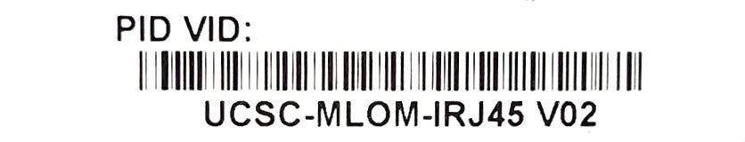 Cisco UCSC-MLOM-IRJ45 Intel i350 MLOM Network Adapter, Used