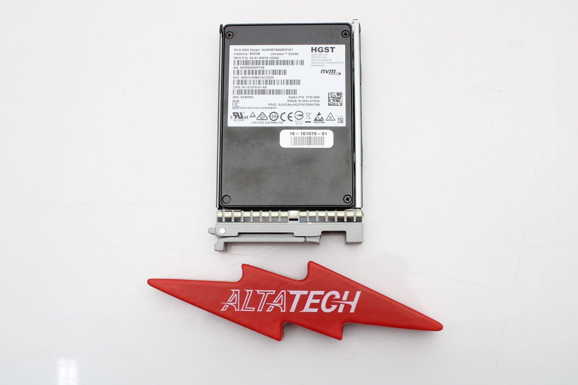 Cisco UCSC-NVMEHW-H800 800GB Nvme SSD, Used