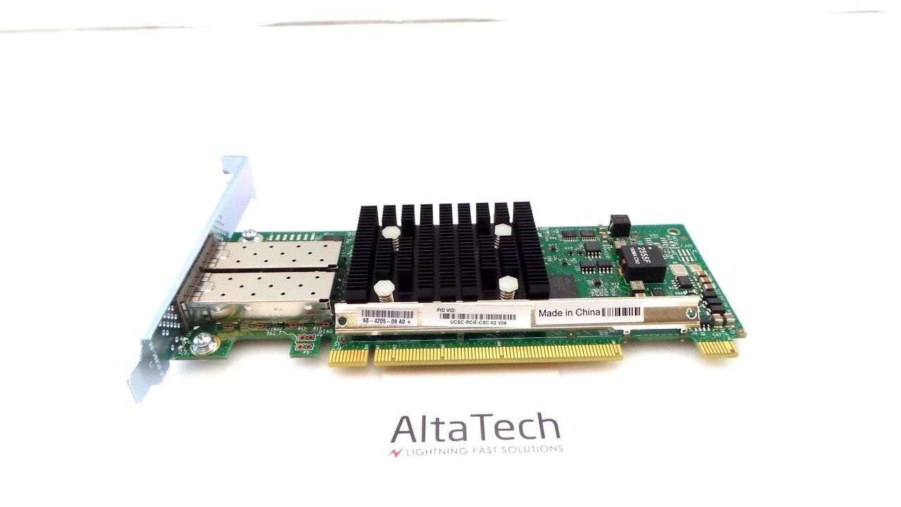 Cisco UCSC-PCIE-CSC-02 Dual Port 10GB Network Adapter Card, Used