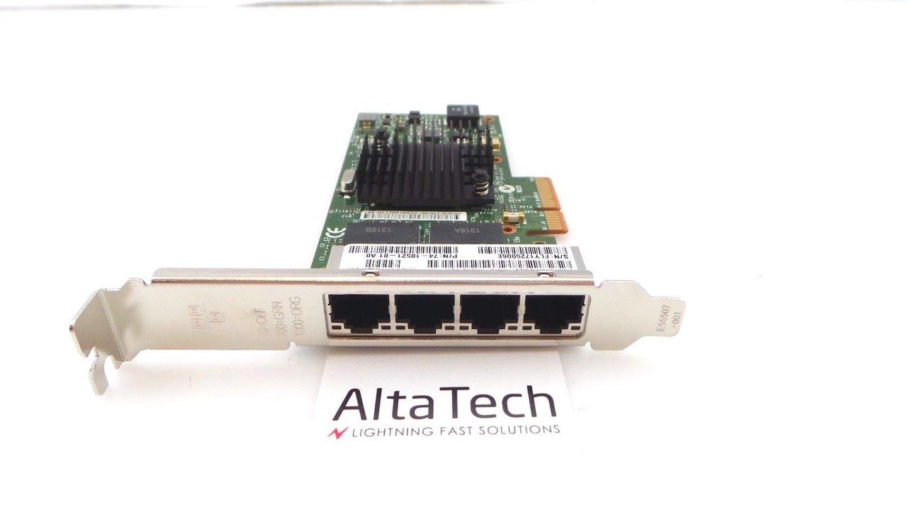 Cisco UCSC-PCIE-IRJ45 Intel i350 Quad Port 1GB Network Adapter, Used