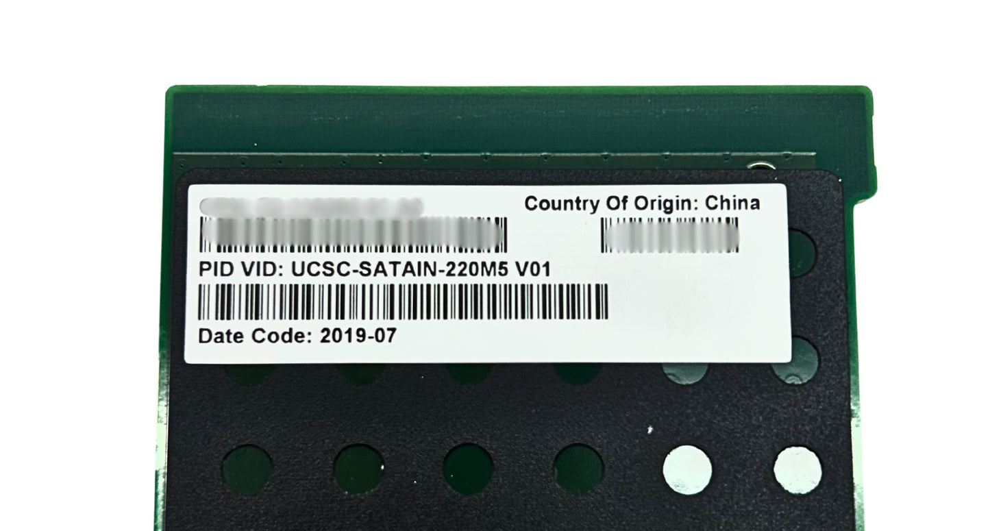 Cisco UCSC-SATAIN-220M5 C220-M5 8 Drive SATA Interposer, Used