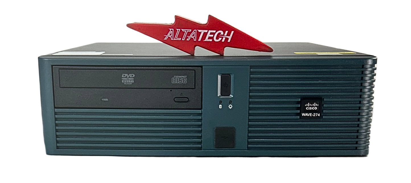 Cisco WAVE-274-K9 Workstation E6400 3G RAM, 250G HDD, RJ45 Ethernet Adapter, Used