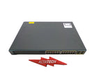 Cisco WS-C2960-24PC-L Catalyst 2960 24x PoE 10/100 RJ-45 + 2 T/SFP Switch, Used