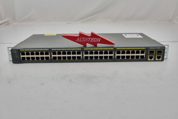 Cisco WS-C2960-48TC-L Catalyst 2960 48 Port TCL Switch, Used