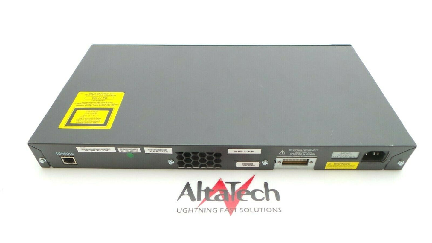 Cisco WS-C2960-48TT-L Catalyst 2960 48-Port 10/100 Managed Switch, Used