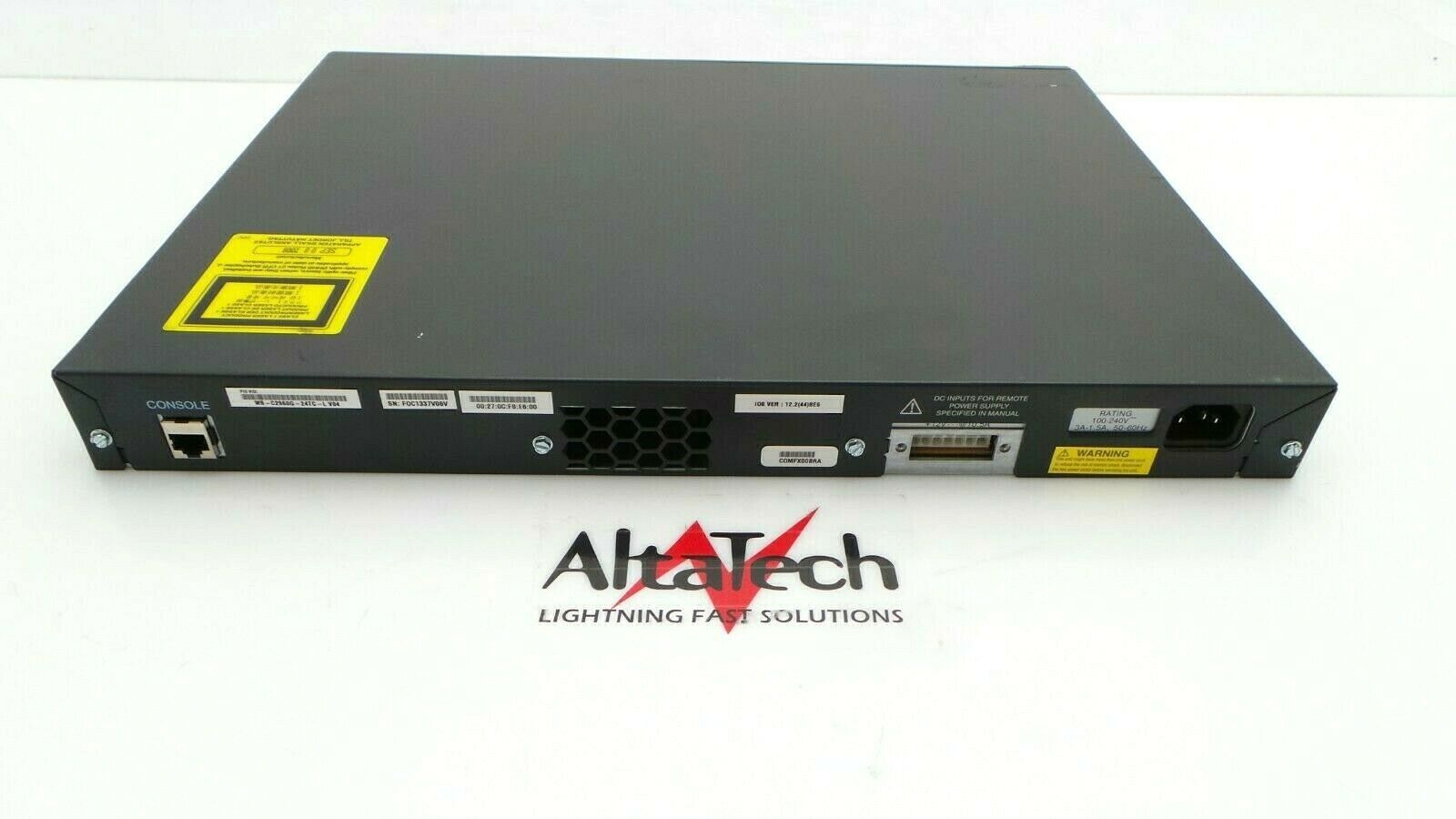 Cisco WS-C2960G-24TC-L Catalyst C2960 24 Port Managed Switch, Used
