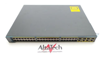 Cisco WS-C2960G-48TC-L Catalyst 2960G 48-Port 10/100/1000 Switch, Used