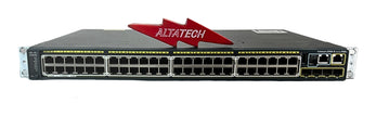 Cisco WS-C2960S-48LPS-L Catalyst 2960S 48x 1Gbps PoE+ Ethernet Switch, Used