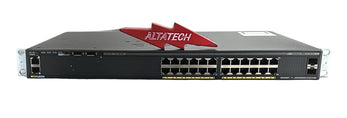 Cisco WS-C2960X-24TS-LL 2960-X 24 GIGE, 2 X 1G SFP, LAN LIT, Used