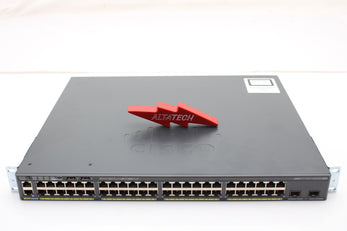 Cisco WS-C2960X-48FPD-L C2960X-48 GIGE POE 740W 2X10G SFP+, Used