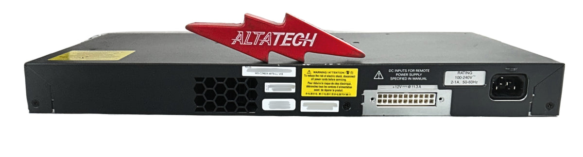 Cisco WS-C2960X-48TS-LL Catalyst 2960-X 48 GIGE, 2 X 1G SFP, Used